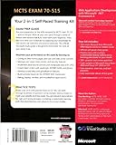 Image de MCTS Self-Paced Training Kit (Exam 70-515): Web Applications Development with Microsoft .NET Framework 4 Book/CD Package