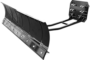 RS Trade ATV Quad 150x40cm Schneeschild Schneepflug Schneeschieber Räumschild Schubrahmen