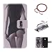 Produktbild Schutzhülle für Microsoft Lumia 630, GOCDLJ Ultra Thin PU Leder Flip Cover Muster Tasche Ledertasche Handytasche Hülle für Nokia N630 Buchstil Handyhülle Protective Case Etui Bumper Schale Wallet vollständig schützende mit Magnetverschluss Ständerfunktion ID Karte Slots Pouch Soft Silikon Backcover Rückseite shell kunstlederhülle + Chinesischer Stil Rote Armbänder Design Sexy Mädchen