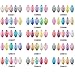 FairyGlo 5 Colours Gel Nail Polish UV LED Soak Off Platinum Varnish Bling Lacquer Nail Art Gift Set Manicure Collection New 10ml C58001