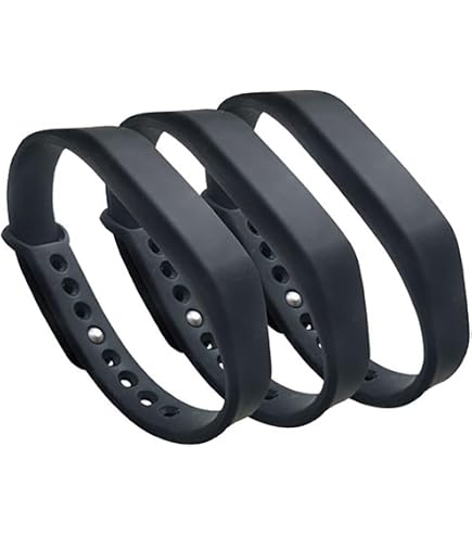 Bracelets RFID YARONGTECH - 13.56MHz UID Modifiable - Programmable Avec Android MCT - Lot De 2 Noir