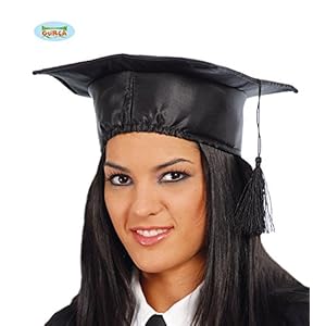 Guirca Sombrero de tela para graduados universitarios de fiestas GUI13916