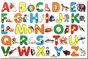 Little Genius English Alphabet Inset Puzzle with Object Match
