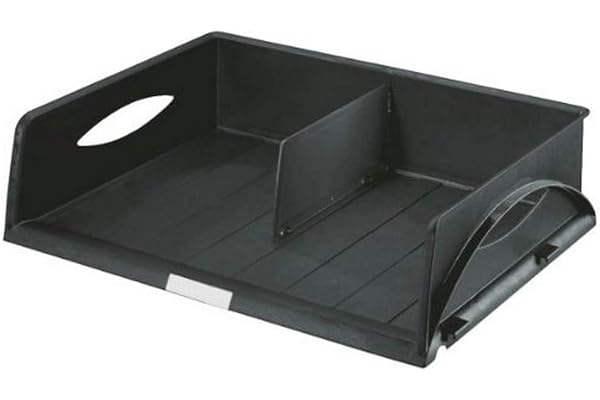 Leitz 52320095 Bac de Classement en Polystyrène pour Format A3 470 x 110 x 355 mm - Noir
