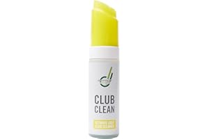 Impact Detect Club Clean | Limpiador de Palos de Golf - Limpiador de Espuma y Tapa de Cepillo de Golf de cerdas