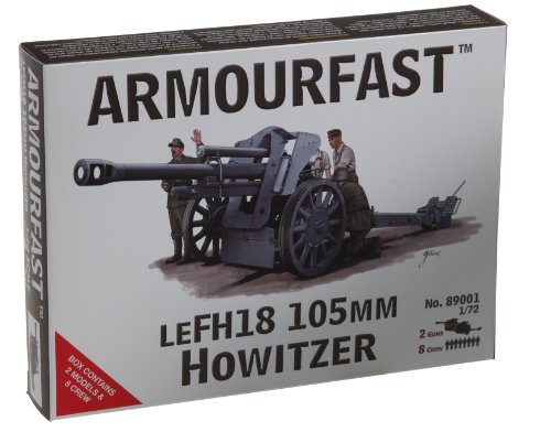 Preisvergleich Produktbild Unbekannt Armourfast 89001 - LEFH 18 Howitzer, 105 mm