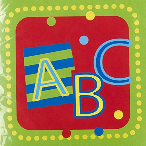 1. Schultag - 20 Servietten Einschulung ABC