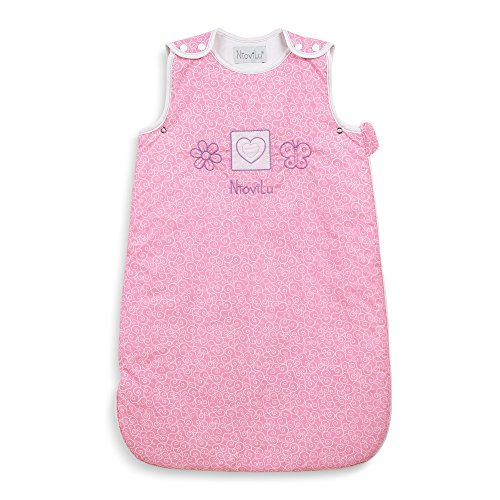 NioviLu Baby Sleeping bag - Bébé en rose (6-18 Months / 90 cm - 2.5 Tog)