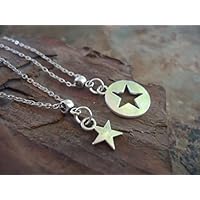 ✿ STERNE MUTTER - TOCHTER - KETTE ✿ 2 Ketten