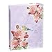 Arpan 6x4'' Small Purple Vintage Bird Slip In Case Photo Album for 100 Photos