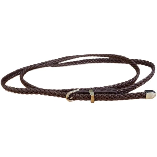 4CM BREDE GEVLOCHTEN RIEM VAN INVICTUS MET EEN RIJKE UITSTRALING EN Perfecte Italiaanse Kwaliteit Maat 105