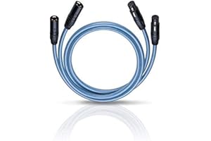 Oehlbach XXL Series 2 X NF kabel audio ze złączem XLR, 1,00 m, niebieski