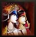 SAF Radha Krishna Painting exclusive Framed Wall Art Paintings. Frame size (Wood, 30 cm x 3 cm x 30 cm, Special Effect Textured) RS.199.00