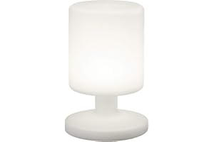 ‎RL LIVE YOUR LIGHT Reality Leuchten LED Akku Tischlampe Tischleuchte, 1,5W, USB, 25,5 cm Höhe, weiß R57010101 [Energieklasse A++]