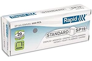Rapid SP19 Agrafes Standard 19 / 6 x5000