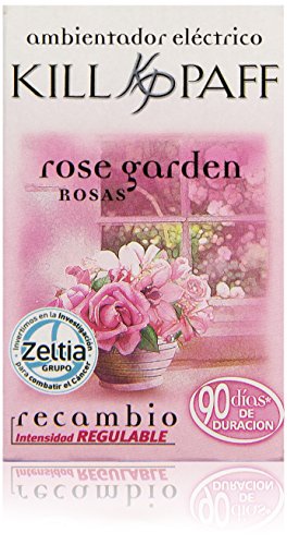 Kill Paff - Rose Garden - Ambientador eléctrico recambio, intensidad regulable - 25 ml