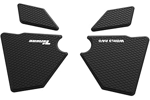 UPIKIT Gummiaufkleberschutz, rutschfestes Tankpad für Yamaha Tenere 700 World Raid 2022 2023 (Farbe : 4)
