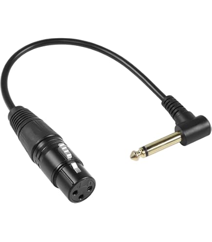 XLR Rechte Hoek Vrouwelijk Naar Recht Mannelijk Microfoonkabel, 90