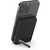 Belkin 5000 mAh Magnetic Wireless Power Bank, Portable Charger Compatible with MagSafe with Pass-thru Charging, 7.5W Output,