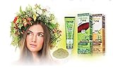 colorante henna El paquete contiene: Tubo con crema de henna 75ml, Instrucciones y Guantes de protección.