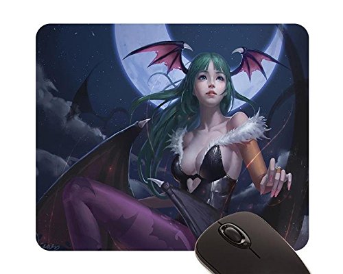 Preisvergleich Produktbild Schöne Mädchen Dark Stalkers Gymnastikanzug mórrígan aensland oder sieben Strumpfhose Flügel Mauspad (22 x 18 cm)