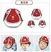 Baby Safety Helmet headguard, Baby Hats, cap No Bumps ~RED