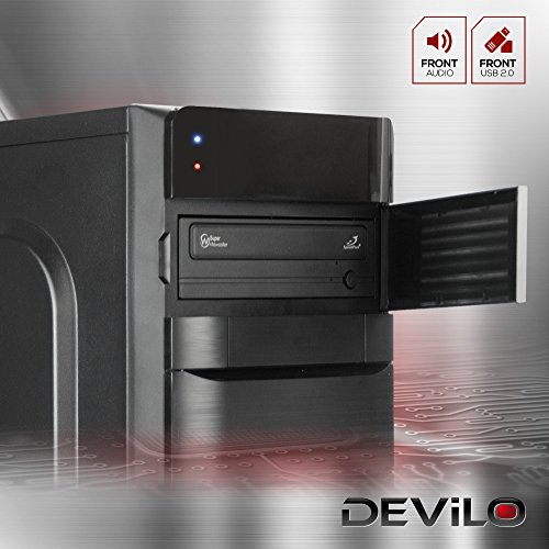 DEViLO PC 1119 – AMD A8-7600 (4x 3.1GHz) | 8GB | 120GB SSD | Radeon R7 | MSI | DVD | Sound | LAN | 420W | Win7 - 5