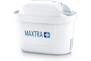 BRITA lot de 6 filtres MAXTRA+, réduit le calcaire, le chlore, le plomb et autres impuretés pour une eau du robinet plus pure, sans BPA