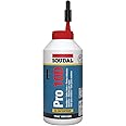 Soudal Pro 10D Fast Drying PVA Based Solvent Free Wood Adhesive | Dries Semi-Transparent - Suitable for Bonding of Wood, Chipboard and veneer - 750g - White