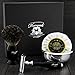 DOUBLE EDGE SAFETY RAZOR SHAVING SET +Badger Hair Shaving Brush FOR MEN GIFT SET Christmas Branded shaving Gift kit comes in Gift Box ( NO BLADES INCLUDED )