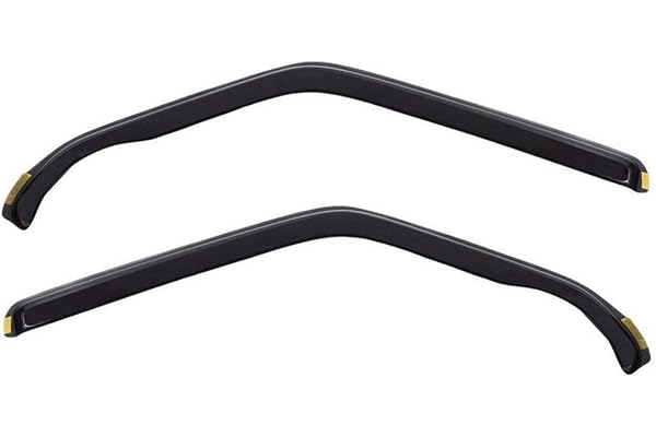 J&J AUTOMOTIVE | Deflecteurs d'air Déflecteurs de Vent Compatible avec Vito/Viano W639 2003-2014, Ensemble 2 pi?Ces, Aérodynamique, Montage Facile