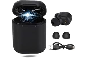 VBESTLIFE Écouteurs de traducteur Vocal sans Fil Bluetooth 33, Mini-oreillette Simple à Traduction instantanée Intelligente avec étui de Chargement