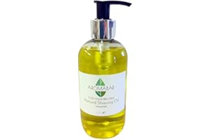 AROMABAR Natural Shaving Oil 250ml Unscented 100% Pure
