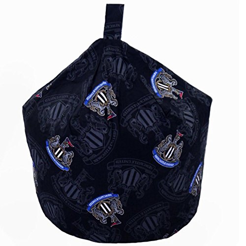 Newcastle United Football Black Bean Bag With Beans Childrens Size Hallways ®