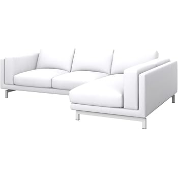 Soferia Replacement Cover For Ikea Nockeby 2 Seat Sofa With