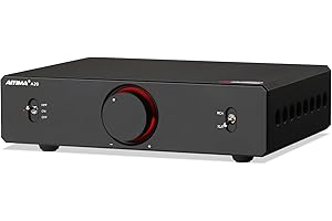 AIYIMA A20 Symmetrischer Stereoverstärker mit HPF-Einstellung Home HiFi 2.0/2.1 TPA3255 Desktop-Verstärker der Klasse D PFFB mit Cinch-/XLR-Eingang und 12-V-Trigger-Eingang für passive Lautsprecher