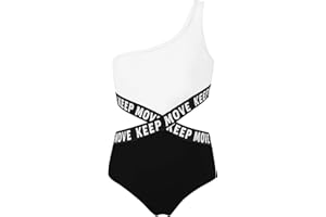 inhzoy Costume da Bagno Bambina Ragazza Bikini Stampato Squame di Pesce Girocollo Senza Maniche Tankini Costume Intero da Spiaggia Mare Piscina Swimwear Beachwear