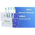 4 x Amway toothbrush Glister medium and Toothpaste Travel Size GLISTER™ Size: 6 x 50 ml/75 g