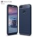 Produktbild Huawei Honor 9 Lite Hülle,Stilvoller Fall ultra dünne Handyhülle GOGME [Carbon Fiber Series] Flexibles TPU Anti-Scratch Super Weiche Schutzhülle,Premium Silikon TPU Schale, perfekten Schutz Case Cover für Huawei Honor 9 Lite.blau