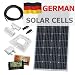 Produktbild 150 W 12 V Photonic Universe Dual Akku Solar Ladekabel Kit aus Deutsche Solar Zellen, mit 10 A Laderegler, Montagehalterung, wasserdicht Kabel Eintrag, Kabel und Steckverbinder