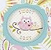 CR Gibson Baby's First Memory Book -- Newborn Baby Gift Set / Keepsake / Baby Journal (Happi Baby Girl)