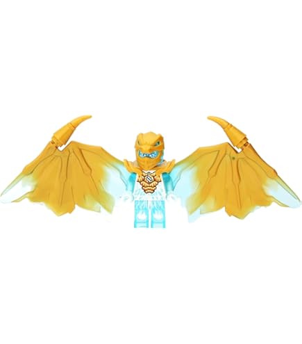 Lloyd ZX (Green Ninja) with Dual Gold Swords - LEGO Ninjago Mini