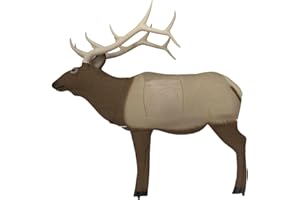 GLENDEL Glen Del Half-Scale Elk 3D Archery Target (G76000), Brown