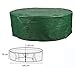 Produktbild WOLTU GZ1162-a Schutzhülle Abdeckplane Plane Hülle wasserabweisend Grün oval rund für Gartentisch 70x180x120 cm