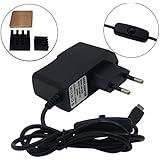 Netzteil für Raspberry Pi Micro USB Ladegerät Adapter mit dem ein/Ausschalter 2.5A