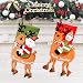 Produktbild Outgeek Weihnachten Stocking, 2PCS Legen Sie große Größe Classic Christmas Stocking Santa Schneemann kreative Dekor hängen Stocking Xmas Gift Packsack (Santa + Schneemann)