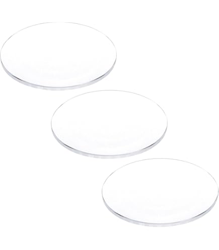 Vetro Da Orologio Per Laboratorio - 2 Pezzi, Diametro 50mm E 90mm, Trasparente, Per Esperimenti E Conservazione - Foto 10