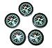 Produktbild 25 mm Liquid Filled Survival Button Compasses - Set of 5 by Private Label