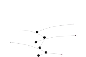 Flensted Mobiles Futura Hanging Mobile Black