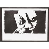Joker Spielkarte Batman Handmade Street Art - Artwork - Poster